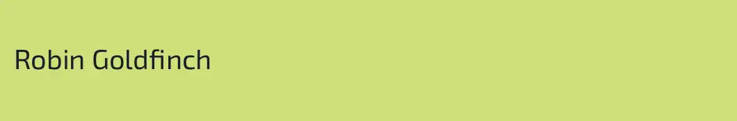 Robin Goldfinch